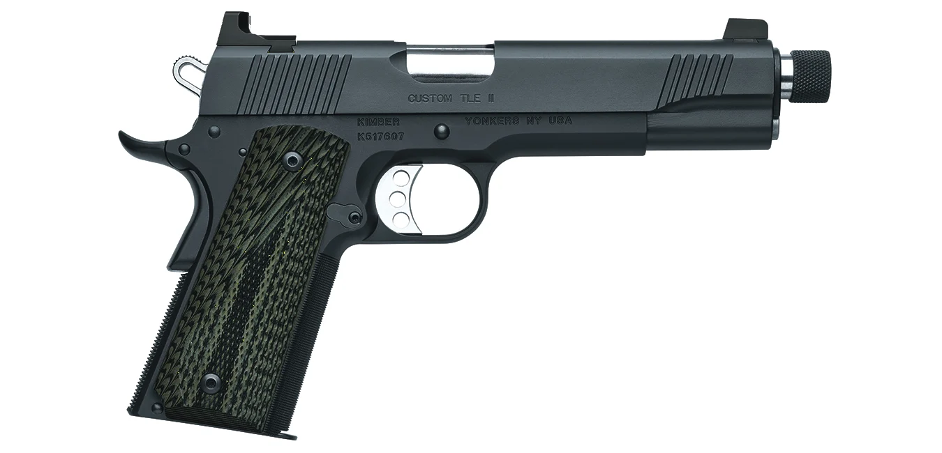 Kimber Custom TLE II TFS 45 ACP with Night Sights and Threaded Barrel