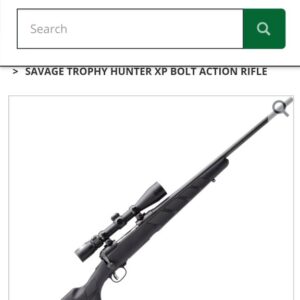 111 300 Win Trophy Hunter XP Left Handed Model