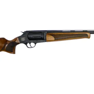 Landor Arms TXS 804 410 Bore Revolving Shotgun with Wood Stock