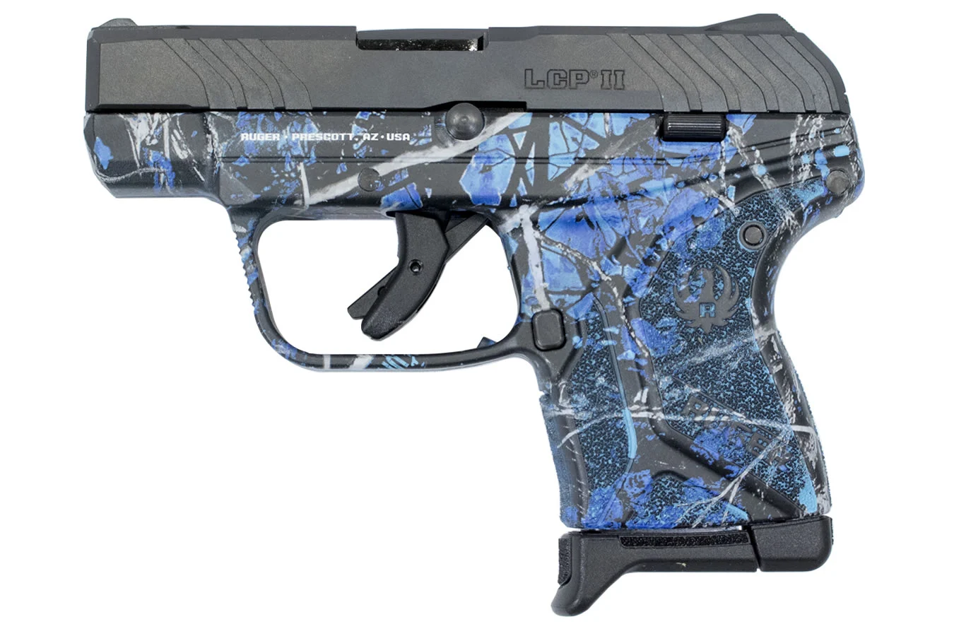 Ruger LCP II 380 ACP Carry Conceal Pistol with Moonshine Undertow Camo