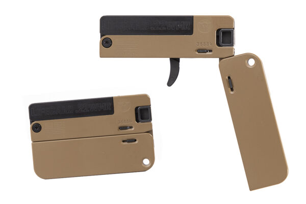 Trailblazer Firearms Lifecard 22WMR Folding Single-Shot Pistol with
