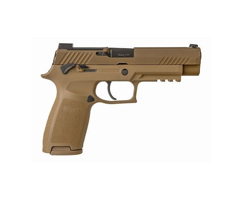 Sig Sauer P320 M17 Coyote Tan 9mm 4.7″ Barrel 10-Rounds Night Sights