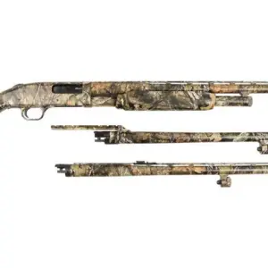Mossberg M500A 12 Gauge Pump-Action Shotgun Combo with 3 Barrels and