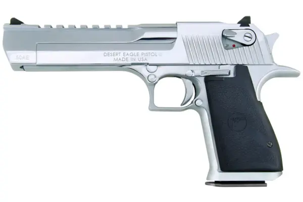 Magnum Research Desert Eagle 50 AE Mark XIX Pistol with Polished Chrome