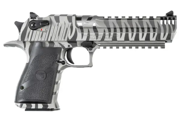 Magnum Research Desert Eagle Mark XIX 50 AE Pistol with White Tiger