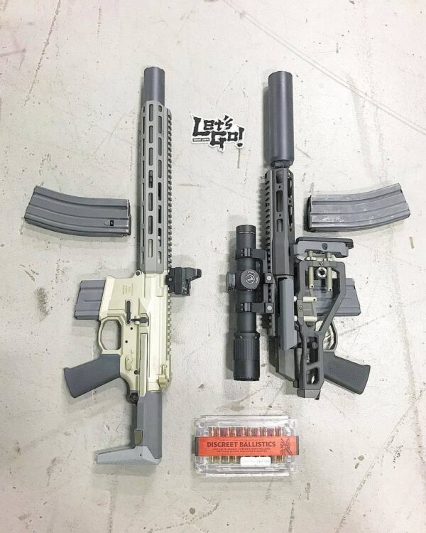 MINI FIX PISTOL BY Q – 8″ 300 BLACKOUT