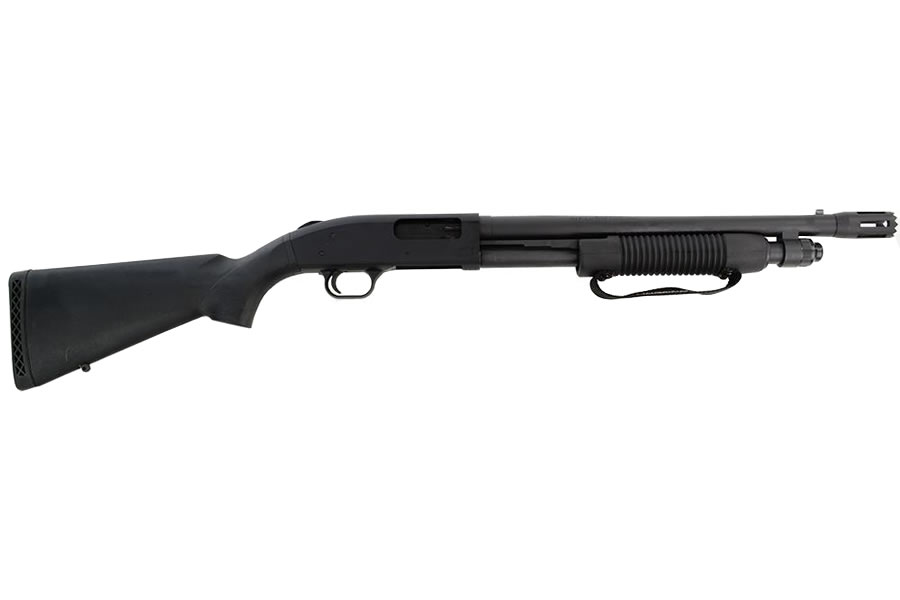 Mossberg 500 Tactical 12 Gauge Pump Shotgun with Forearm Strap and