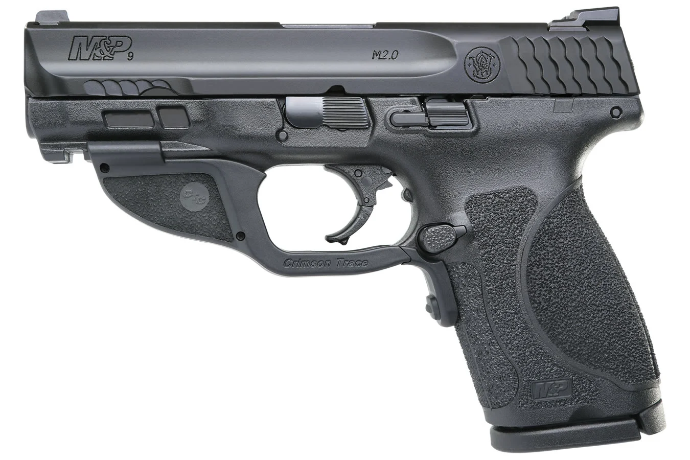 Smith &amp; Wesson M&amp;P9 M2.0 Compact with Crimson Trace Green Laserguard