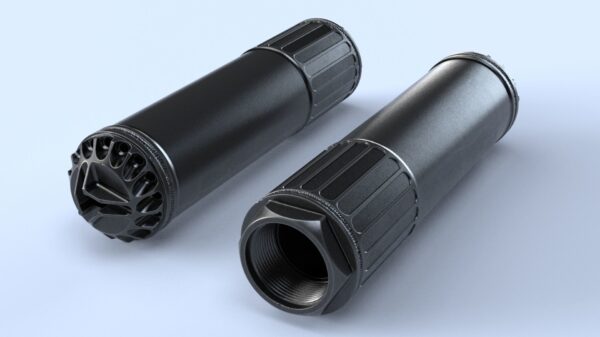 Silencer - suppressor OSS - Highpoly - 5x56 NATO 3D model