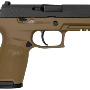 Sig Sauer P320 Copperhead Carry 9mm Pistol with Black/FDE Two-Tone
