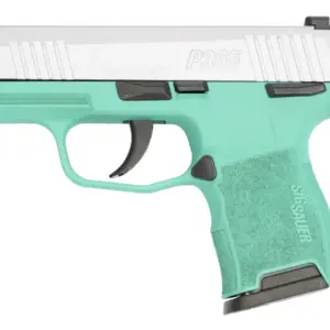 Sig Sauer P365 Micro Compact 9mm Pistol with Robins Egg Blue Cerakote