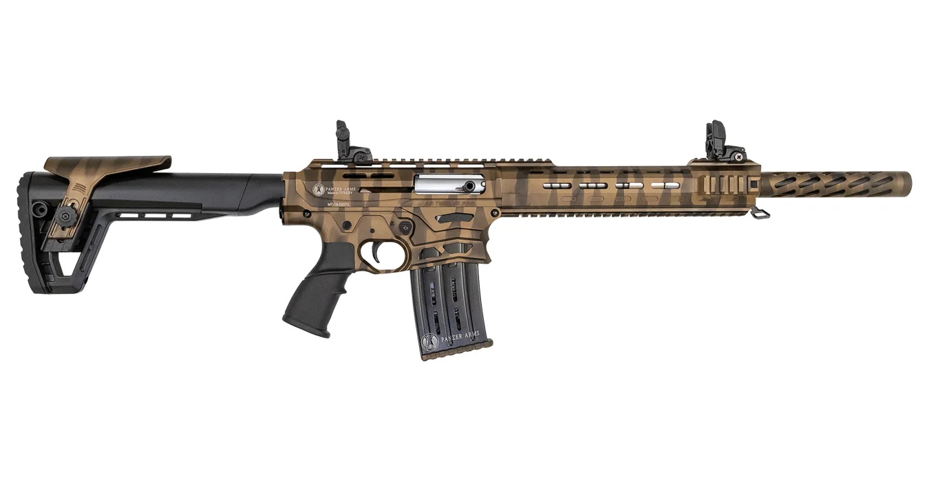 Panzer Arms AR Twelve Pro 12 Gauge Semi-Automatic Shotgun with Bronze