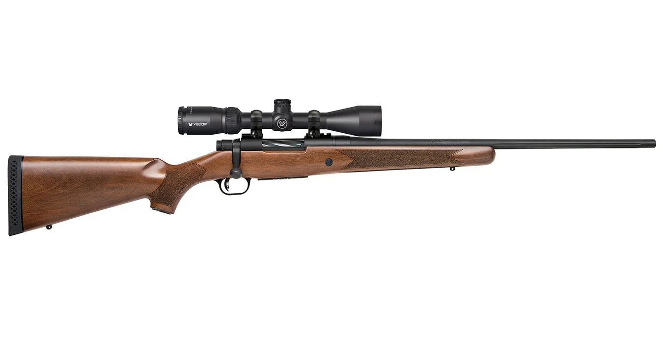 Mossberg Patriot .243 WIN Bolt-Action Rifle with Vortex Crossfire II 3