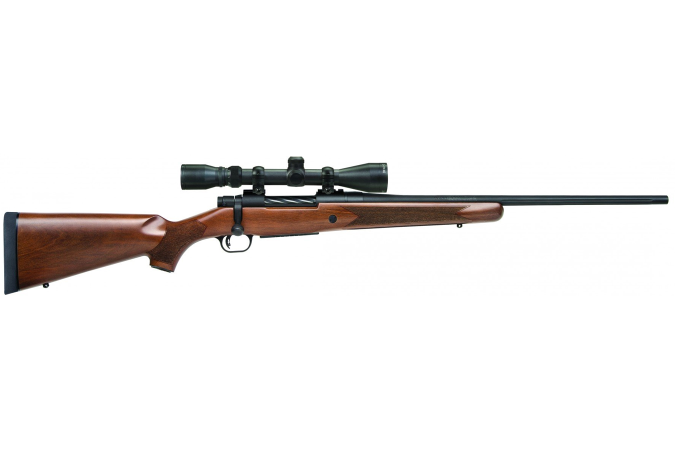Mossberg Patriot 270 Win Bolt-Action Rifle with Walnut Stock and 3
