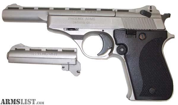 Phoenix Arms HP22 Nickel Finish .22lr Pistol