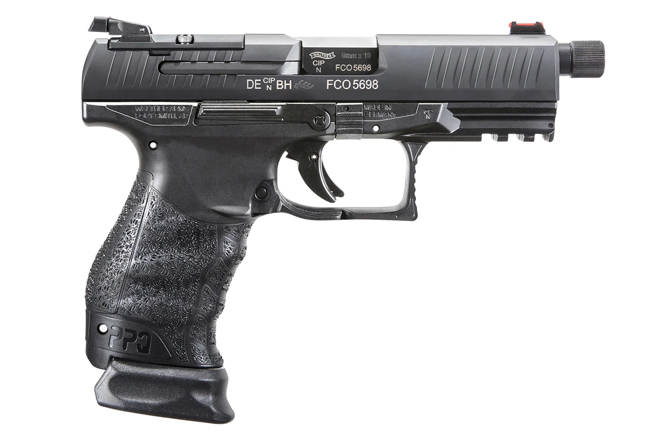 Walther PPQ M1 Classic Q4 Tactical 9mm Pistol with Threaded Barrel