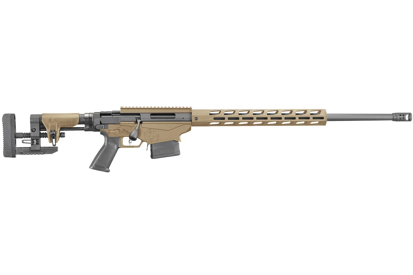 Ruger Precision Rifle 6.5 Creedmoor with M-LOK and Barrett Brown