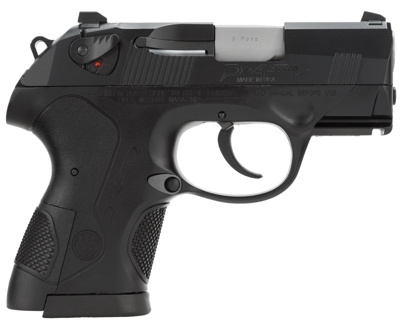 Beretta PX4 Storm Sub-Compact 9mm 3″ Barrel 13-Rounds with 3-Dot Fixed Sights
