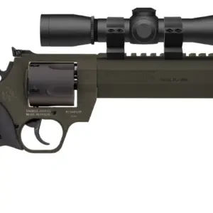 Taurus Raging Hunter 44 Magnum OD Green Revolver with Leupold FX-II