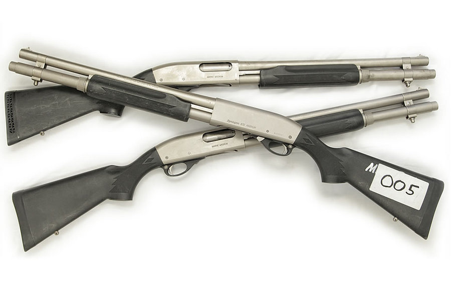 Remington 870 Marine Magnum 12 Gauge Police Trade-in Shotguns