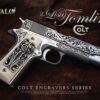 Colt Firearms Series 70 Lisa Tomlin 1911 Stainless / Engraved .45 ACP 5″ 8-Round