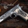 Colt Firearms Series 70 Lisa Tomlin 1911 Stainless / Engraved .45 ACP 5″ 8-Round
