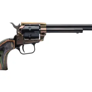 Heritage Rough Rider 22LR 6 Shot Revolver with Camo Wood Grip