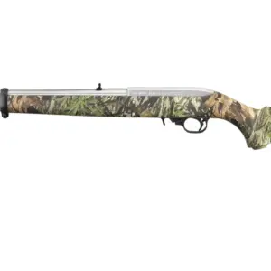 Ruger 10/22 Carbine 22LR Stainless with Mossy Oak Obsession Camo Stock
