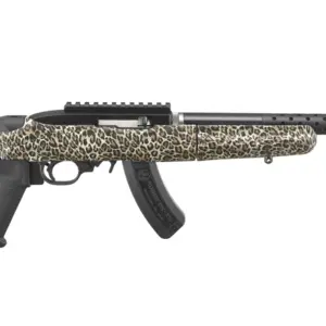 Ruger 22 Charger .22LR Semi-Auto Pistol with Leopard Frame
