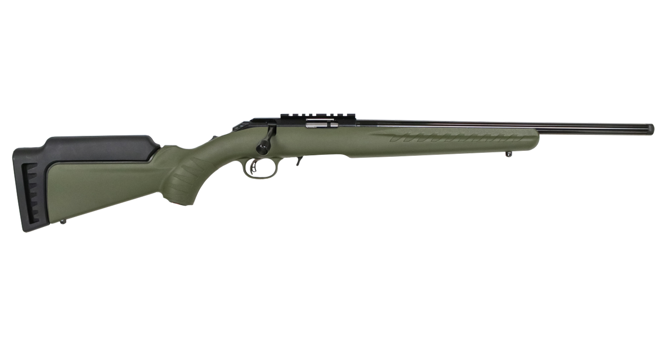 Ruger American Predator 17 HM2 Bolt-Action Rifle with OD Green Stock