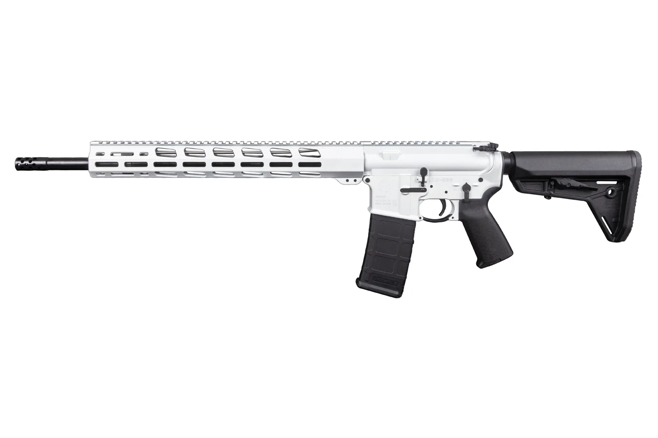 Ruger AR-556 MPR 5.56mm Semi-Auto Rifle with Stormtrooper White