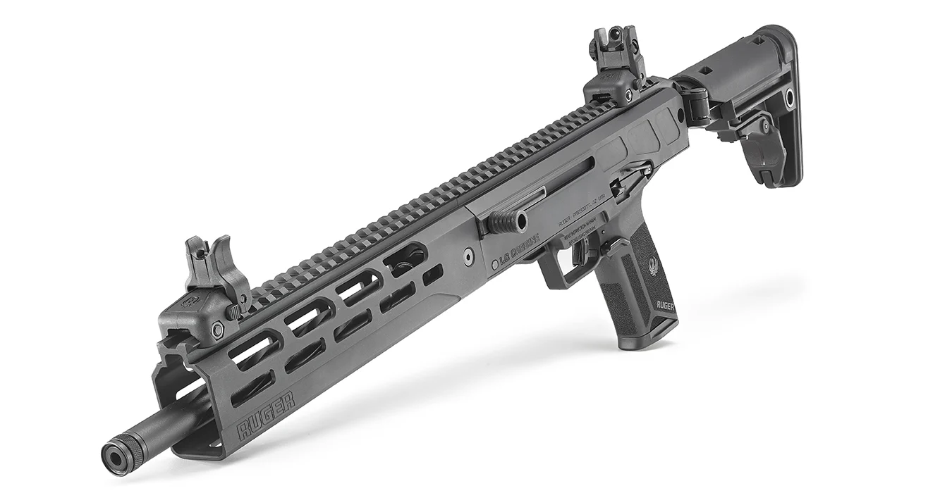 Ruger LC Carbine 5.7x28mm with Side Folding Stock and 16.25 Inch Barrel
