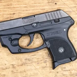 Ruger LCP 380 ACP Police Trade-in Pistol with LaserMax Trigger Guard