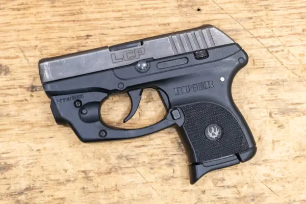 Ruger LCP 380 ACP Police Trade-in Pistol with LaserMax Trigger Guard