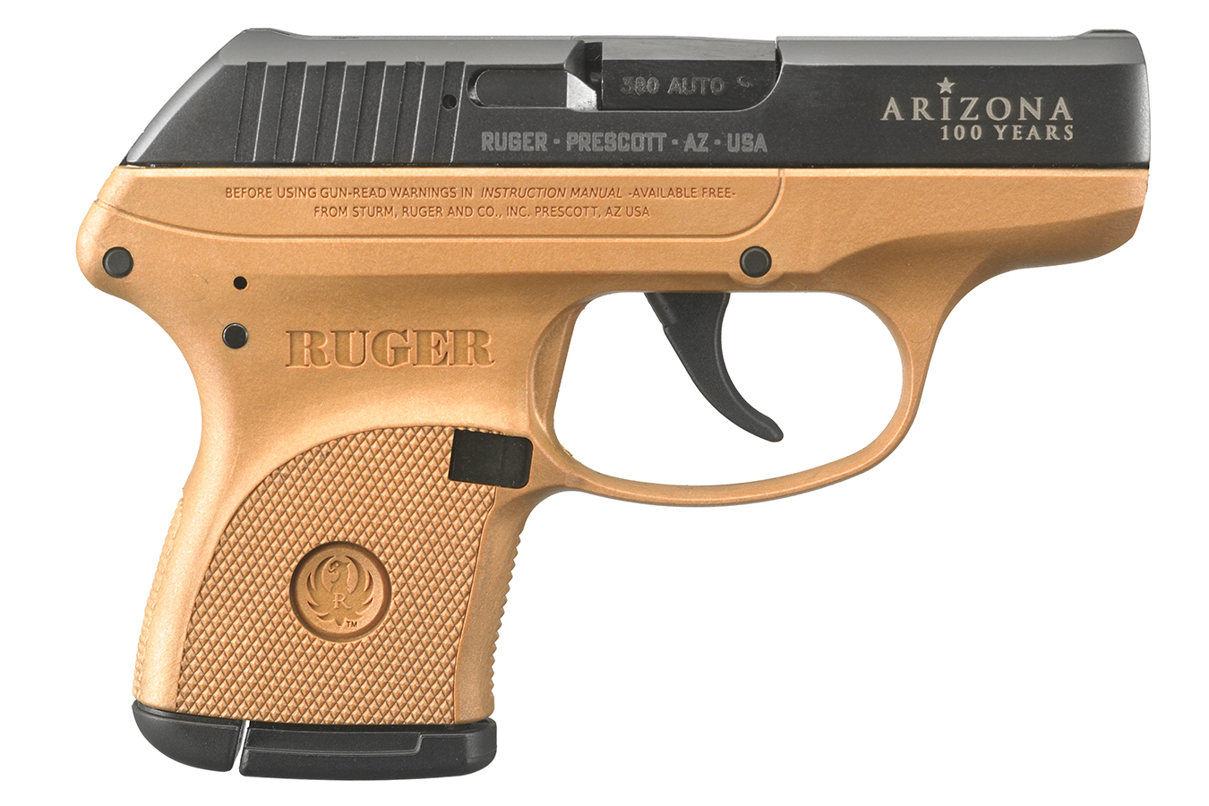Ruger LCP 380 Auto Special Edition Arizona 100th Year Anniversary Model