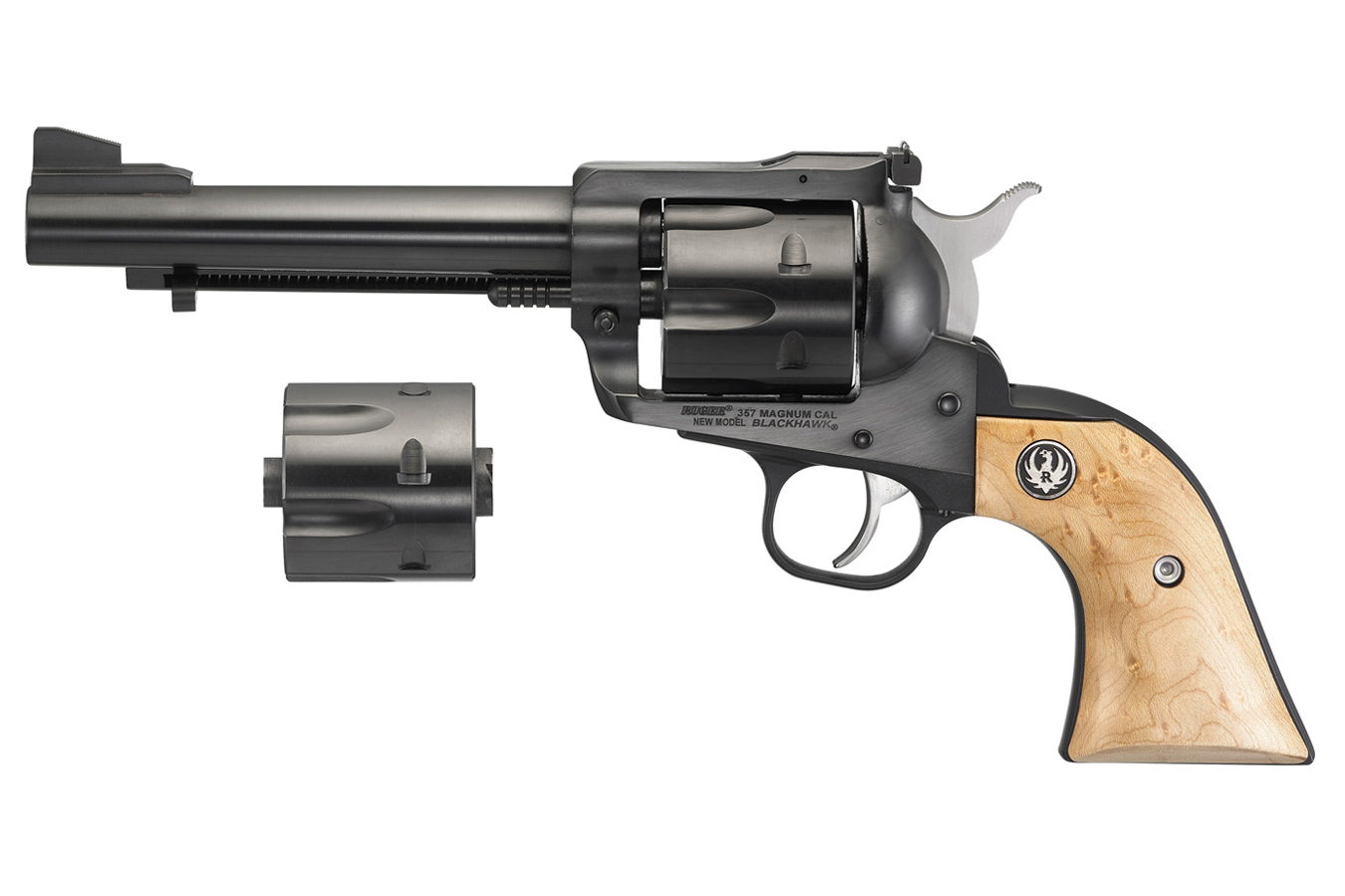 Ruger New Model Blackhawk Convertible 357 Mag/9mm Revolver TALO