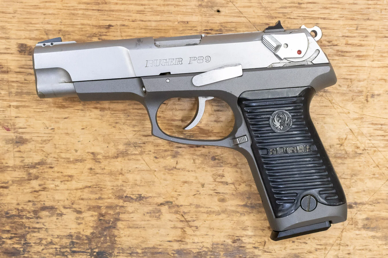 Ruger P89 9mm 15-Round Used Pistol with Stainless Slide