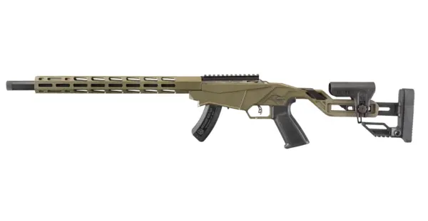 Ruger Precision Rimfire 22LR Bolt-Action Rifle with OD Green Cerakote