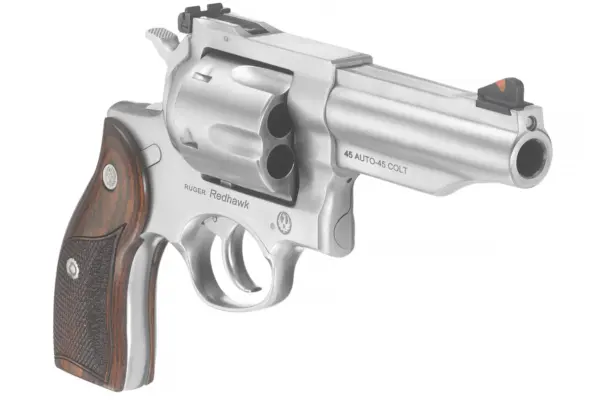 Ruger Redhawk 45 Auto / 45 Colt Stainless Double-Action Revolver