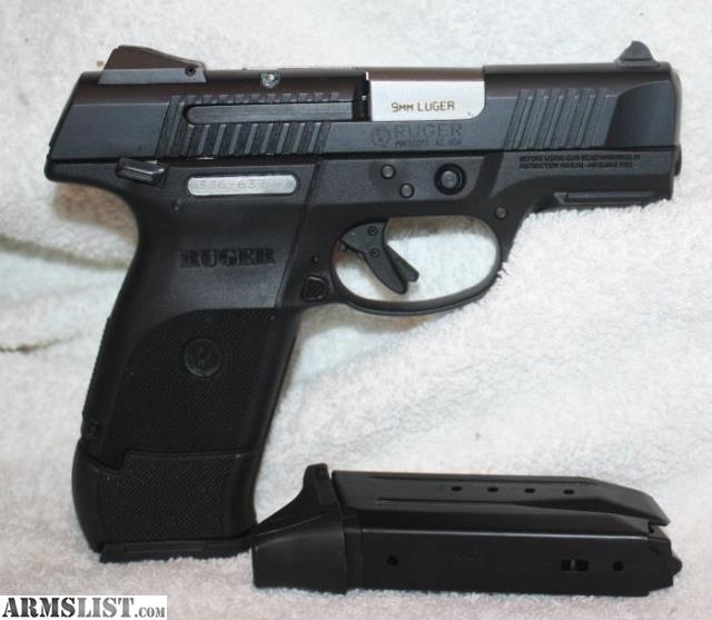 Discount Gun Mart | Ruger 3317 BSR9C10L Compact DAO 9mm 3.4" 10+1 Blk ...