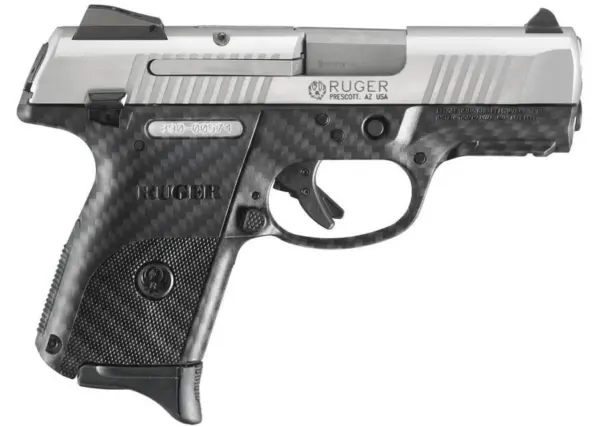 Ruger SR9c Compact 9mm Stainless Centerfire Pistol with Carbon Fiber