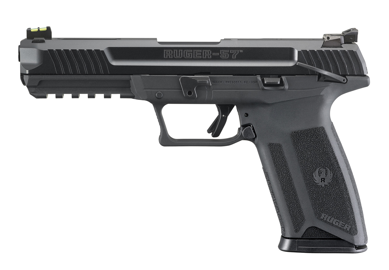Ruger-57 Pistol 5.7x28mm 10 Rounds – Adjustable Fiber Sights — image 2