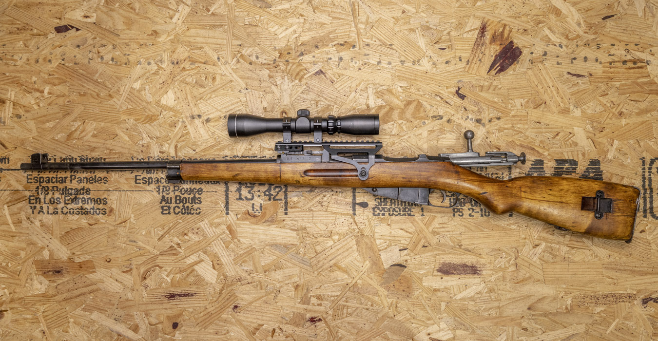 Russia M39 7.62x54R Police Trade-In Rifle with Optic