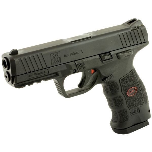 New SAR USA SAR9, Semi-Automatic, Striker Fired, 9mm, 4.4″ Barrel