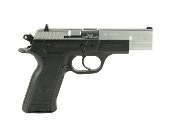 SAR B6 Stainless / Black 9mm 4.5″ Barrel 17-Rounds