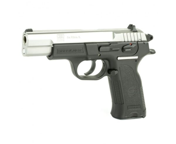 SAR B6 Stainless / Black 9mm 4.5″ Barrel 17-Rounds
