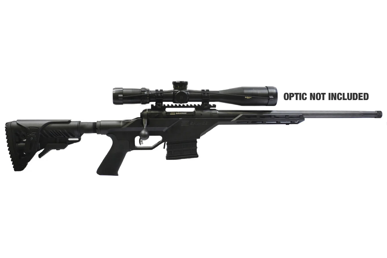 Savage Model 10 BA Stealth 308 Win Bolt Action Rifle with Adjustable