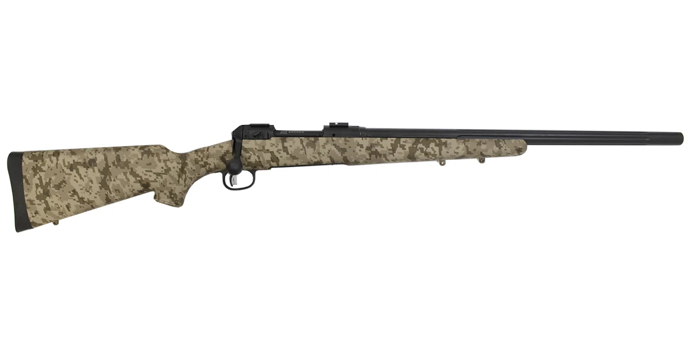 Savage Model 10 FCP 308 Win Bolt-Action Rifle with Brown Digital Camo