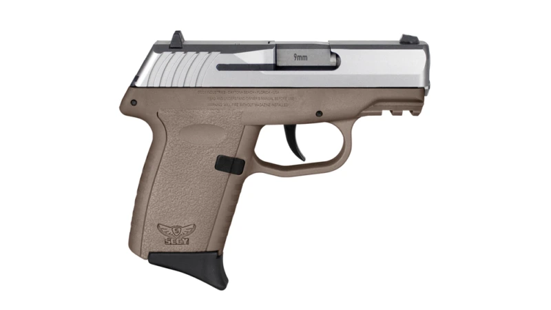 SCCY CPX-2 Handgun 9mm Luger 10rd Magazine 3.1" Barrel No Safety