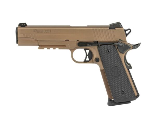 Sig Sauer 1911 Emperor Scorpion Flat Dark Earth .45 ACP 5-inch 8Rds Siglite Night Sights